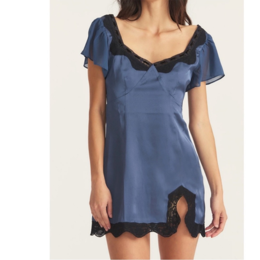 Love Shack Fancy Aubrietta Mini Dress